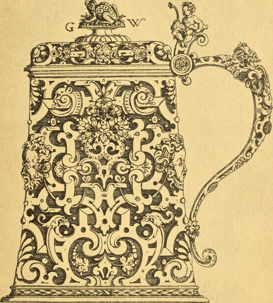 An illustration from Meister des ornamentstichs, eine auswahl aus vier jahrhunderten, 1900, leaf 126