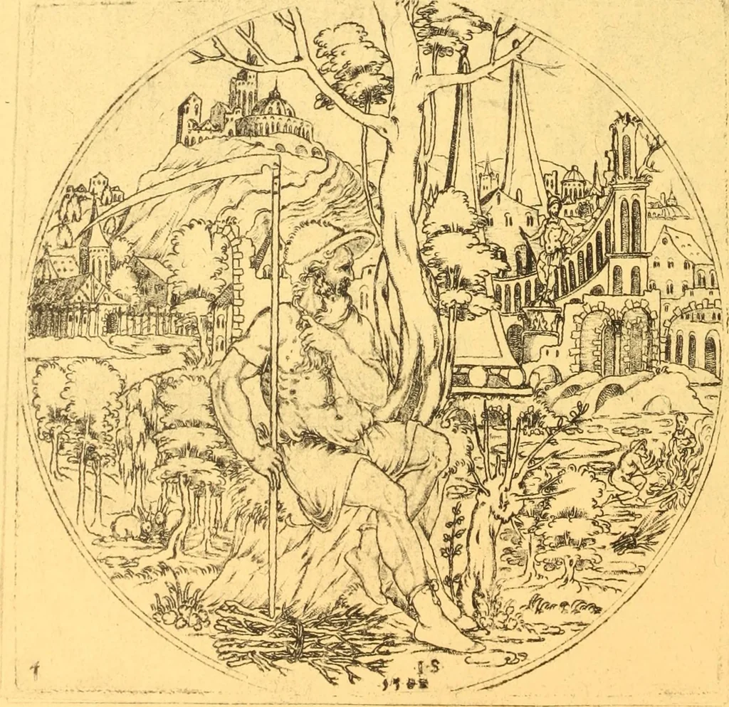 An illustration from Meister des ornamentstichs, eine auswahl aus vier jahrhunderten, 1900, leaf 127