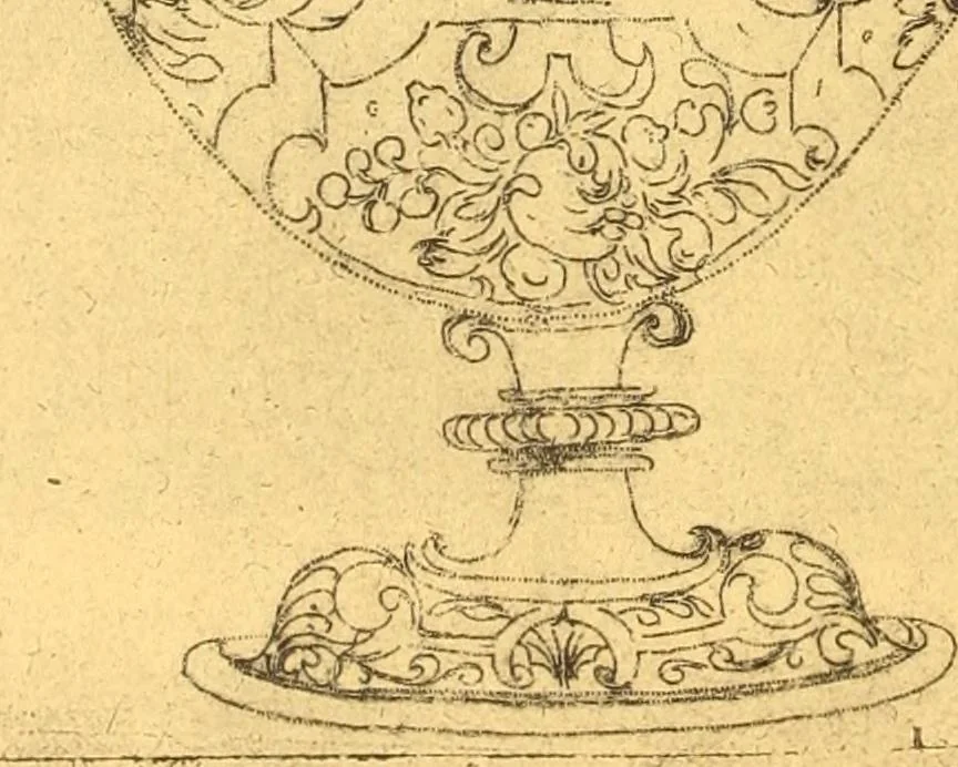 An illustration from Meister des ornamentstichs, eine auswahl aus vier jahrhunderten, 1900, leaf 129