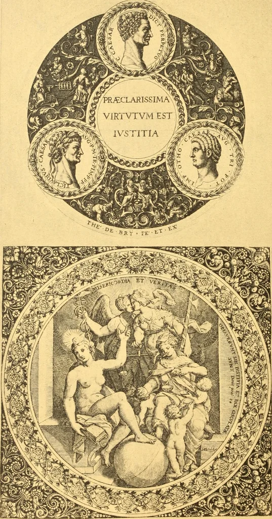 An illustration from Meister des ornamentstichs, eine auswahl aus vier jahrhunderten, 1900, leaf 133