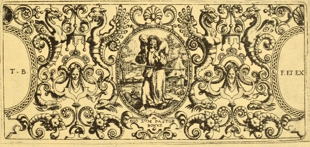 An illustration from Meister des ornamentstichs, eine auswahl aus vier jahrhunderten, 1900, leaf 134