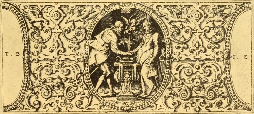 An illustration from Meister des ornamentstichs, eine auswahl aus vier jahrhunderten, 1900, leaf 134