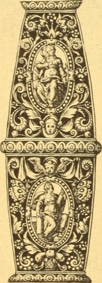 An illustration from Meister des ornamentstichs, eine auswahl aus vier jahrhunderten, 1900, leaf 135