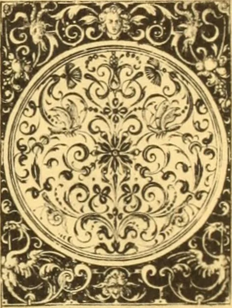An illustration from Meister des ornamentstichs, eine auswahl aus vier jahrhunderten, 1900, leaf 136