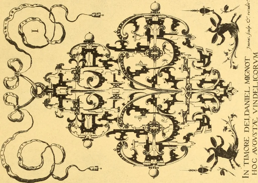 An illustration from Meister des ornamentstichs, eine auswahl aus vier jahrhunderten, 1900, leaf 138