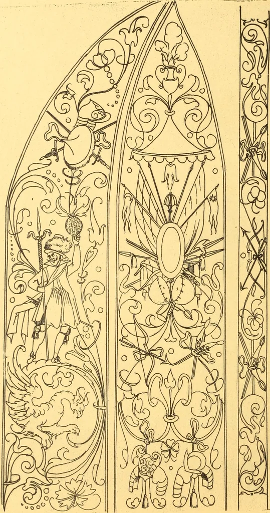 An illustration from Meister des ornamentstichs, eine auswahl aus vier jahrhunderten, 1900, leaf 143