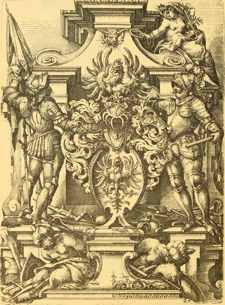 An illustration from Meister des ornamentstichs, eine auswahl aus vier jahrhunderten, 1900, leaf 147
