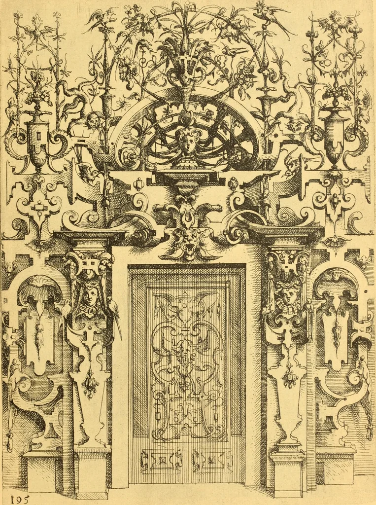 An illustration from Meister des ornamentstichs, eine auswahl aus vier jahrhunderten, 1900, leaf 148