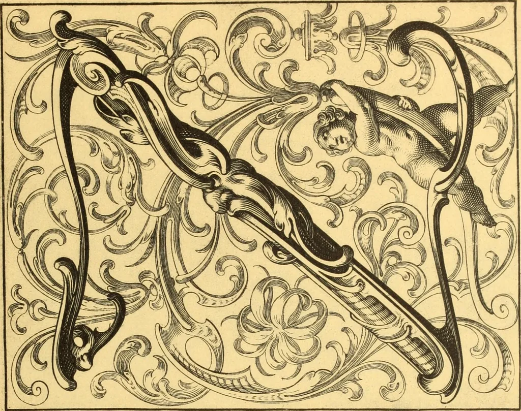 An illustration from Meister des ornamentstichs, eine auswahl aus vier jahrhunderten, 1900, leaf 150