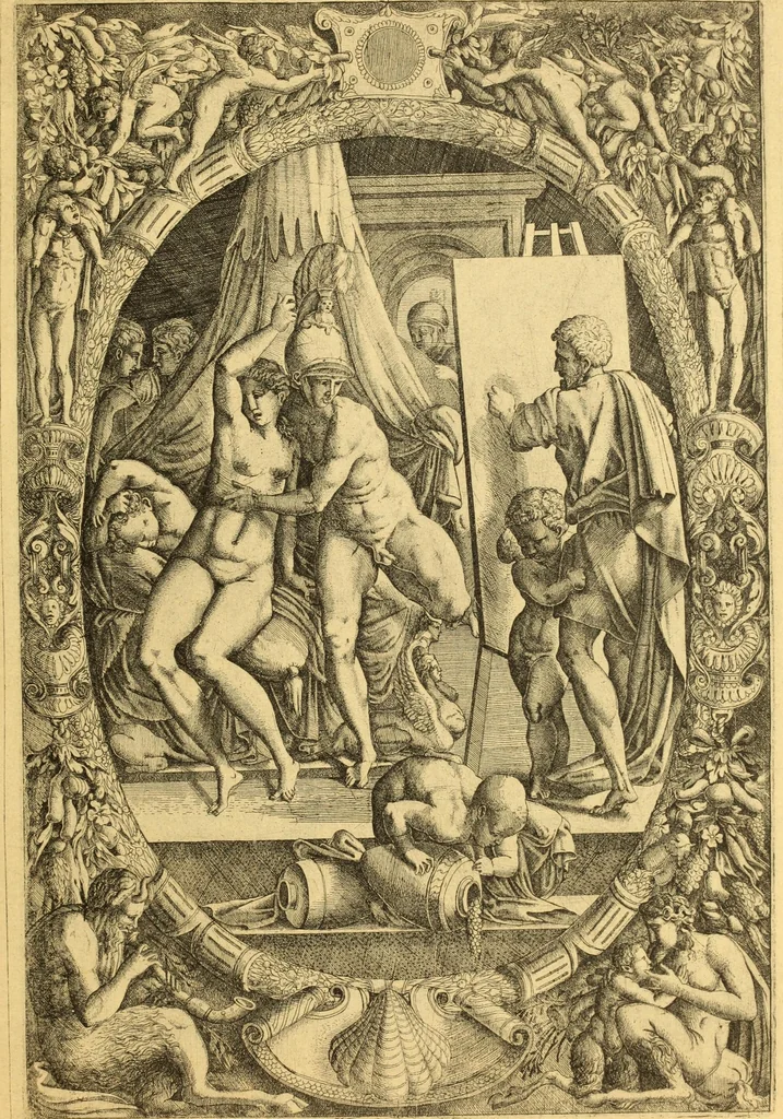 An illustration from Meister des ornamentstichs, eine auswahl aus vier jahrhunderten, 1900, leaf 160