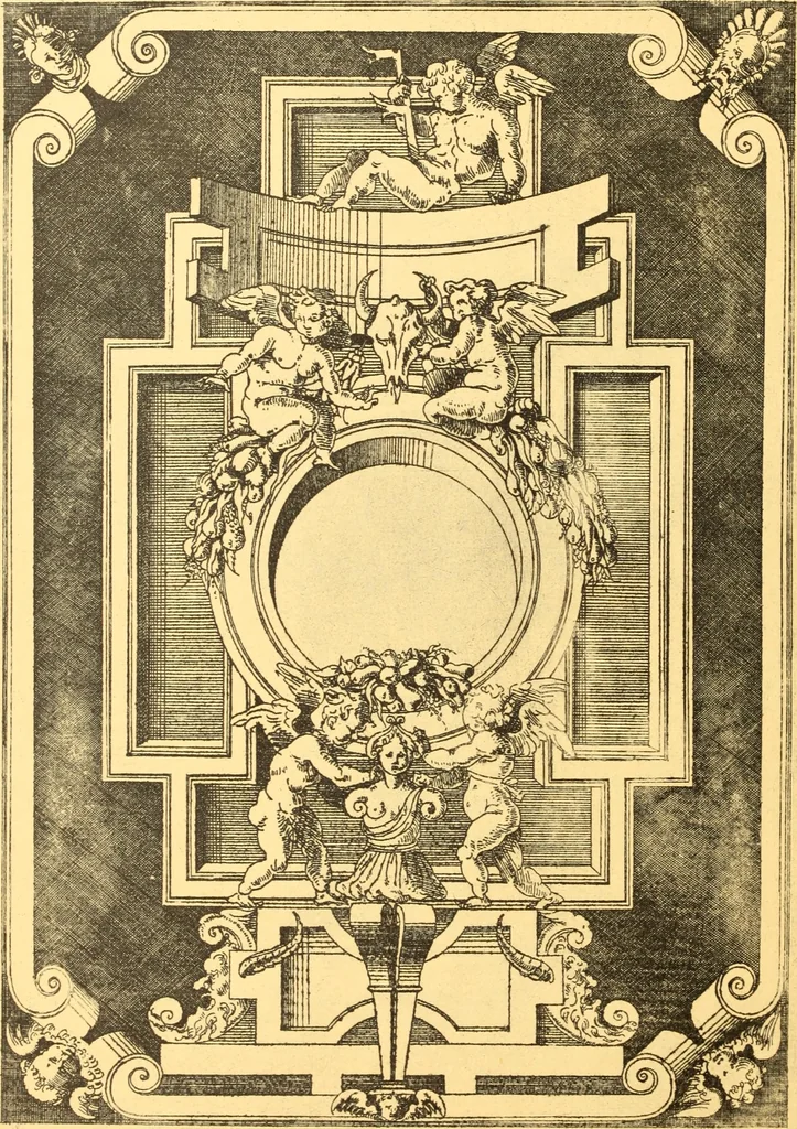 An illustration from Meister des ornamentstichs, eine auswahl aus vier jahrhunderten, 1900, leaf 165
