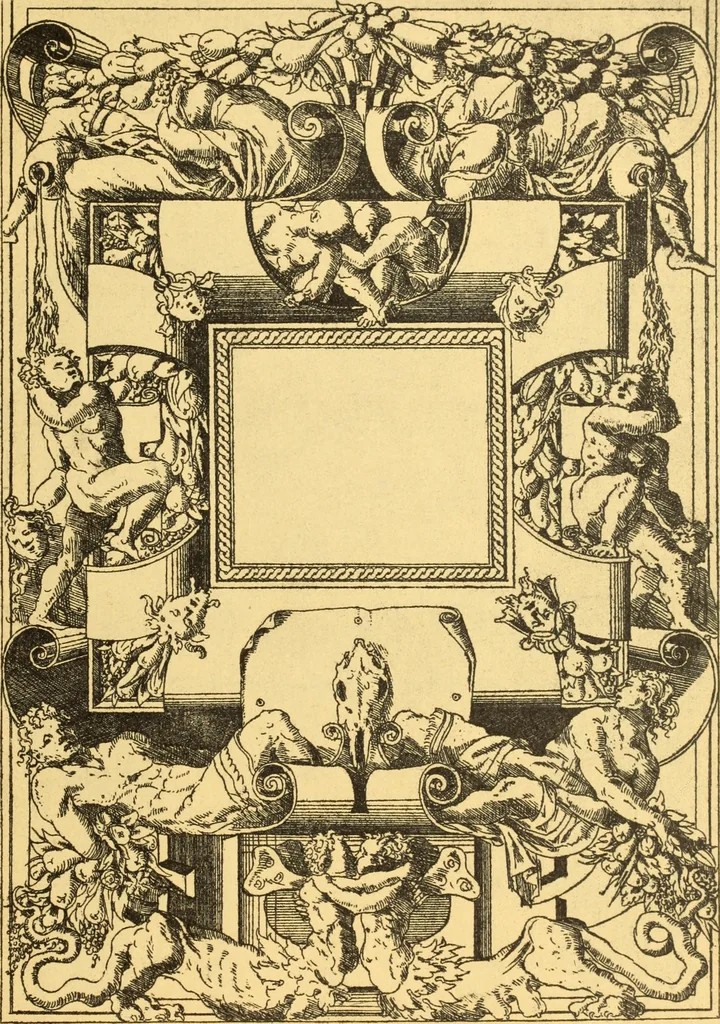 An illustration from Meister des ornamentstichs, eine auswahl aus vier jahrhunderten, 1900, leaf 166