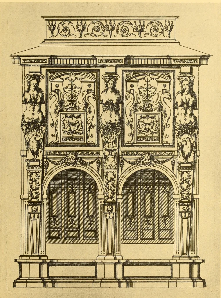 An illustration from Meister des ornamentstichs, eine auswahl aus vier jahrhunderten, 1900, leaf 172
