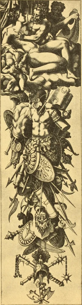 An illustration from Meister des ornamentstichs, eine auswahl aus vier jahrhunderten, 1900, leaf 174