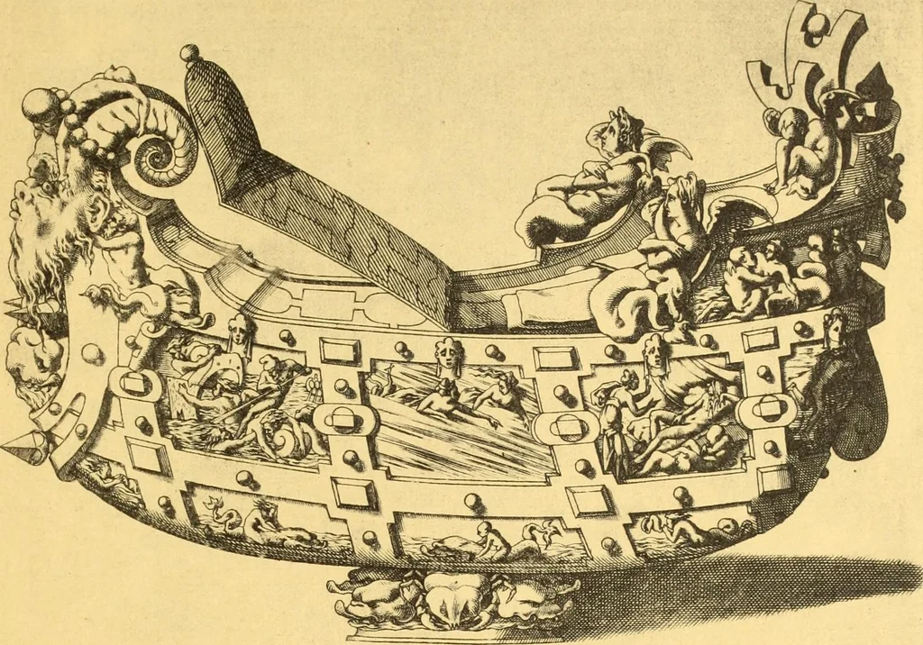 An illustration from Meister des ornamentstichs, eine auswahl aus vier jahrhunderten, 1900, leaf 176