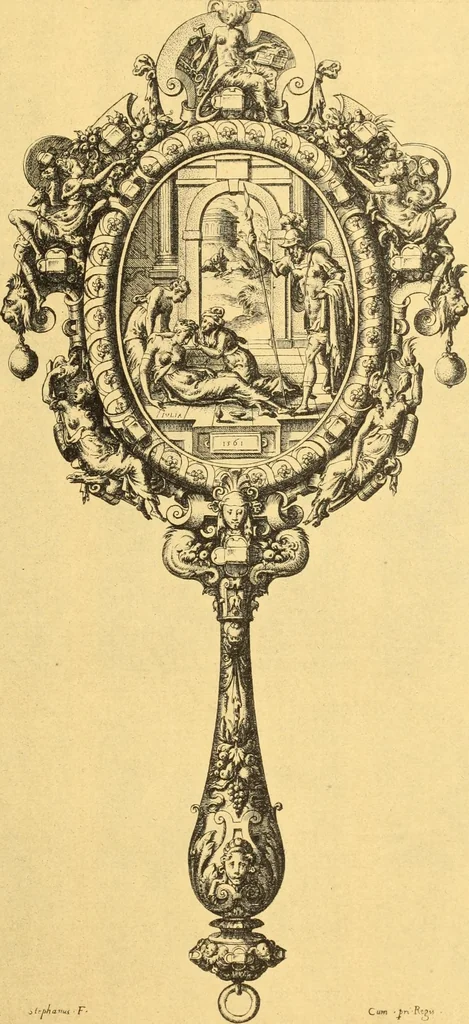 An illustration from Meister des ornamentstichs, eine auswahl aus vier jahrhunderten, 1900, leaf 180