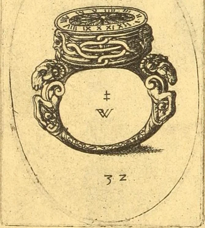 An illustration from Meister des ornamentstichs, eine auswahl aus vier jahrhunderten, 1900, leaf 181