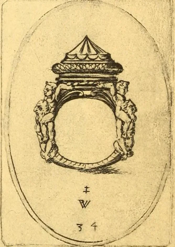 An illustration from Meister des ornamentstichs, eine auswahl aus vier jahrhunderten, 1900, leaf 181