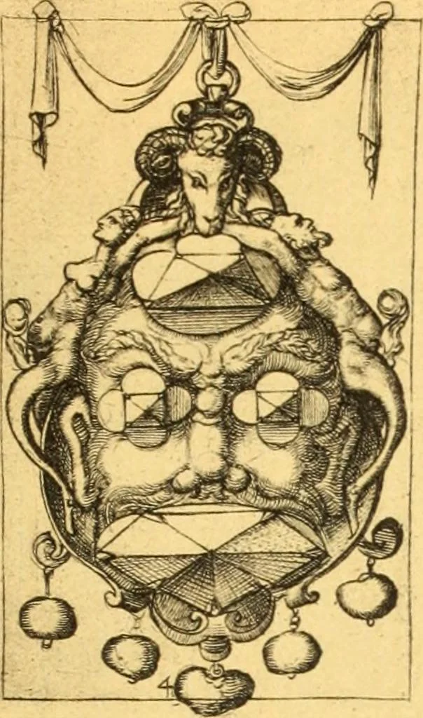 An illustration from Meister des ornamentstichs, eine auswahl aus vier jahrhunderten, 1900, leaf 182