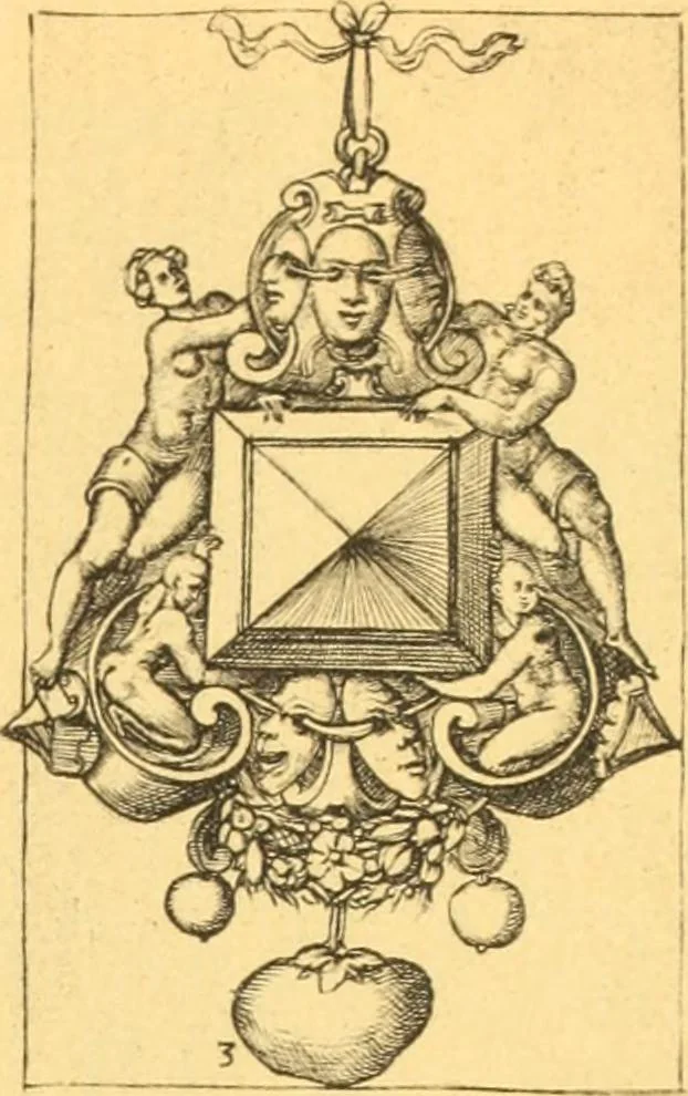 An illustration from Meister des ornamentstichs, eine auswahl aus vier jahrhunderten, 1900, leaf 182