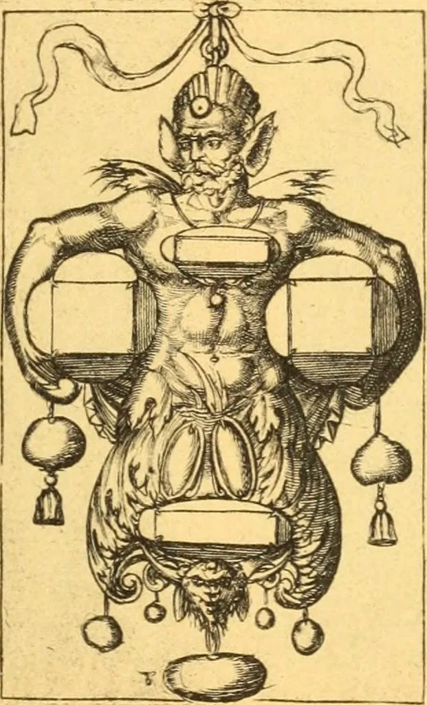 An illustration from Meister des ornamentstichs, eine auswahl aus vier jahrhunderten, 1900, leaf 182