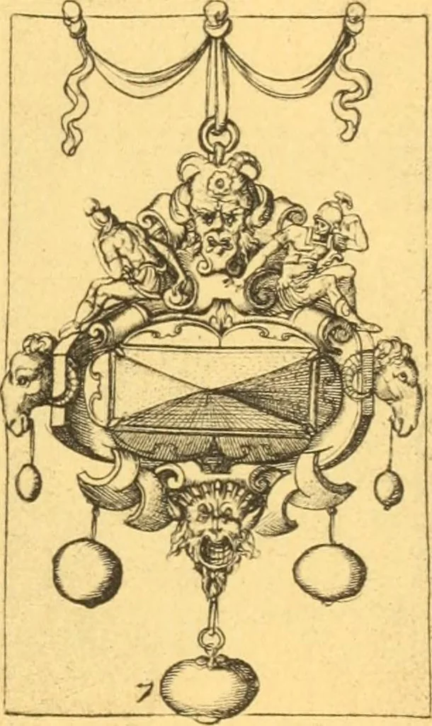 An illustration from Meister des ornamentstichs, eine auswahl aus vier jahrhunderten, 1900, leaf 182