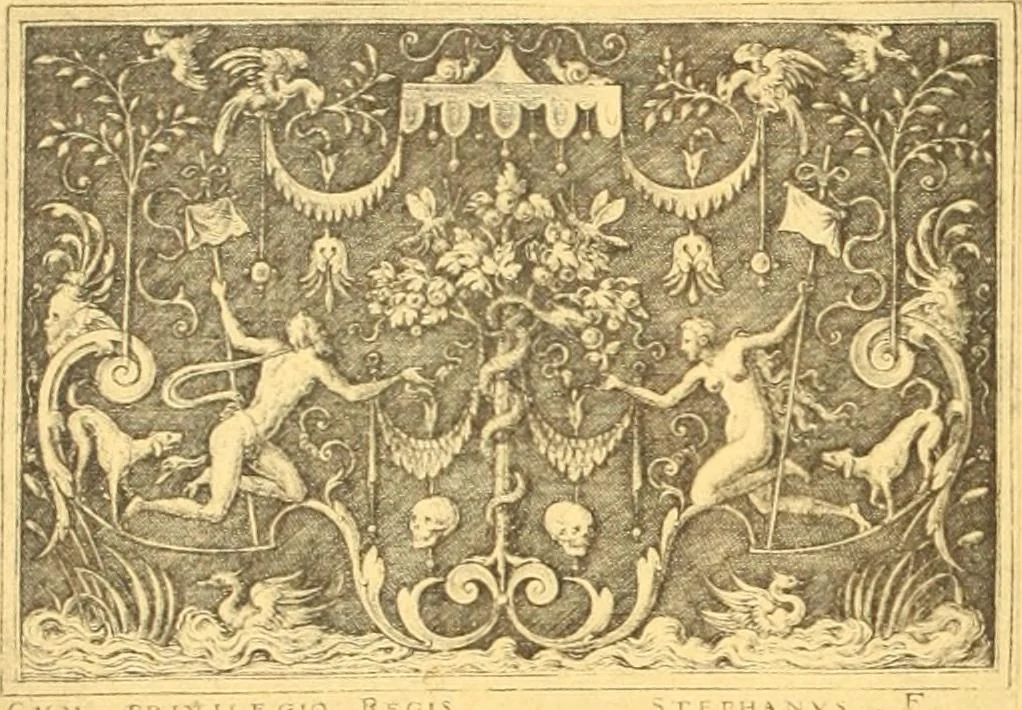 An illustration from Meister des ornamentstichs, eine auswahl aus vier jahrhunderten, 1900, leaf 183