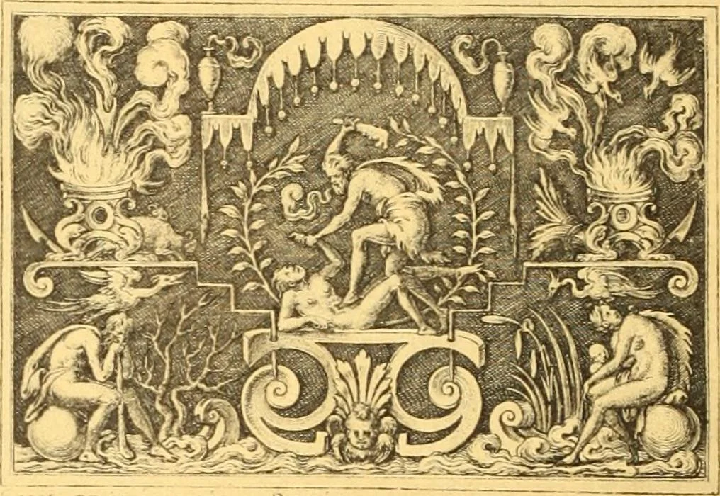 An illustration from Meister des ornamentstichs, eine auswahl aus vier jahrhunderten, 1900, leaf 183