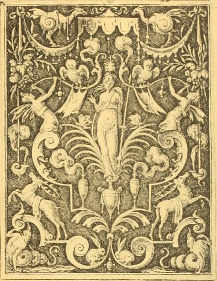 An illustration from Meister des ornamentstichs, eine auswahl aus vier jahrhunderten, 1900, leaf 184