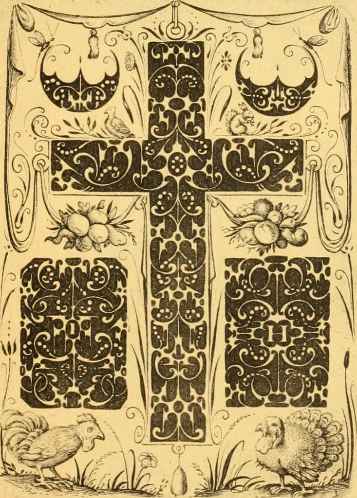 An illustration from Meister des ornamentstichs, eine auswahl aus vier jahrhunderten, 1900, leaf 186