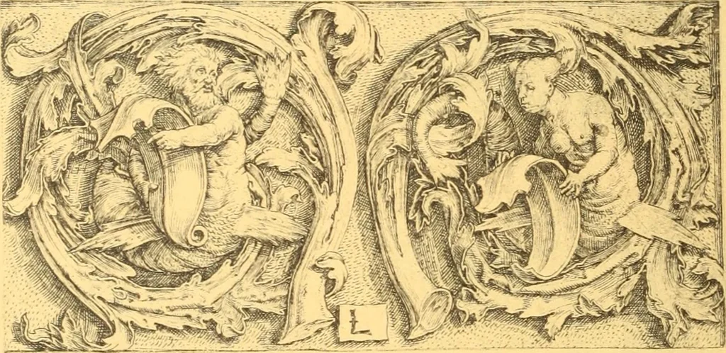 An illustration from Meister des ornamentstichs, eine auswahl aus vier jahrhunderten, 1900, leaf 187