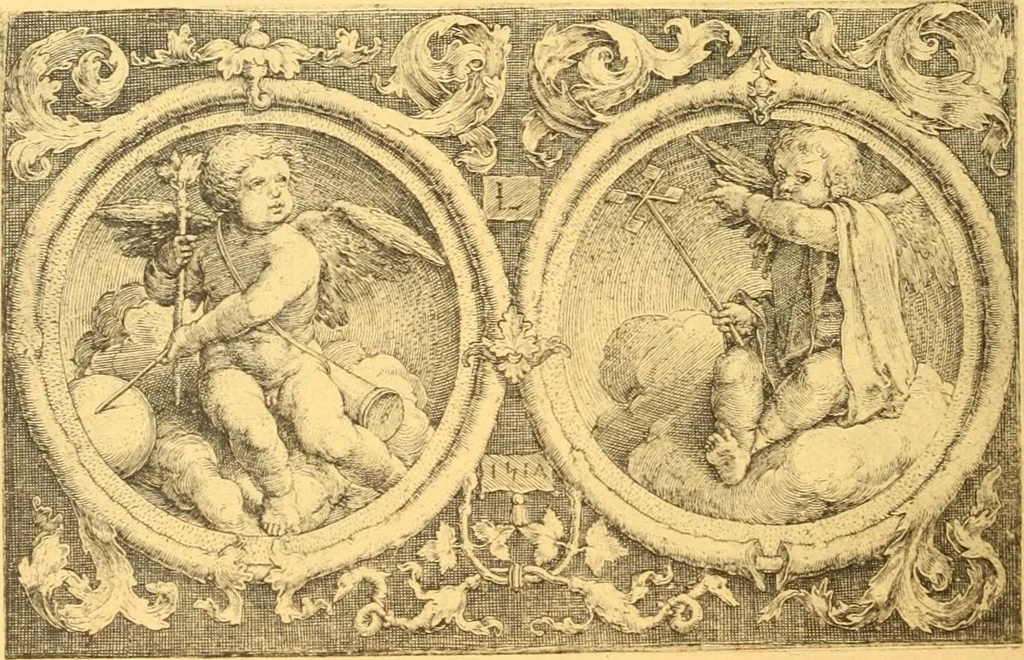 An illustration from Meister des ornamentstichs, eine auswahl aus vier jahrhunderten, 1900, leaf 187