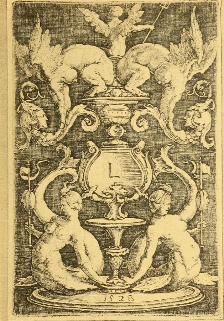 An illustration from Meister des ornamentstichs, eine auswahl aus vier jahrhunderten, 1900, leaf 188