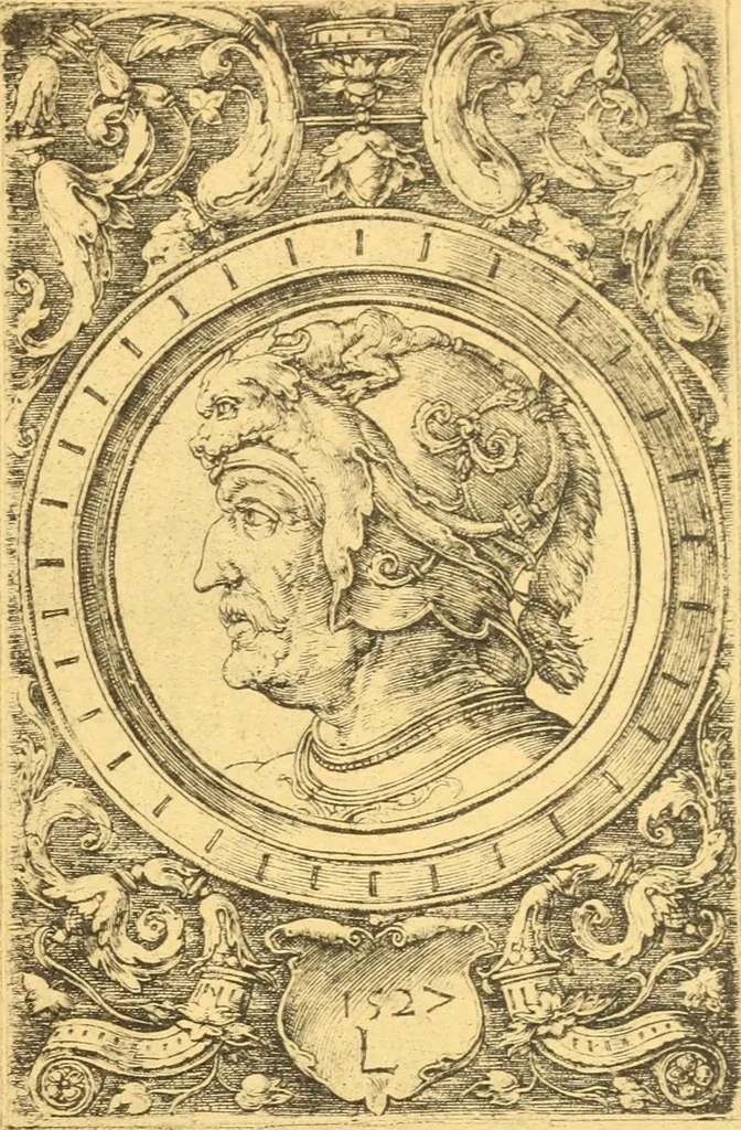 An illustration from Meister des ornamentstichs, eine auswahl aus vier jahrhunderten, 1900, leaf 188