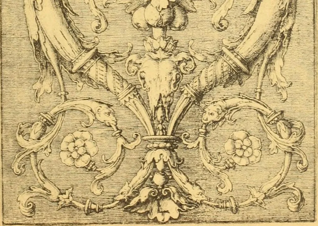 An illustration from Meister des ornamentstichs, eine auswahl aus vier jahrhunderten, 1900, leaf 188