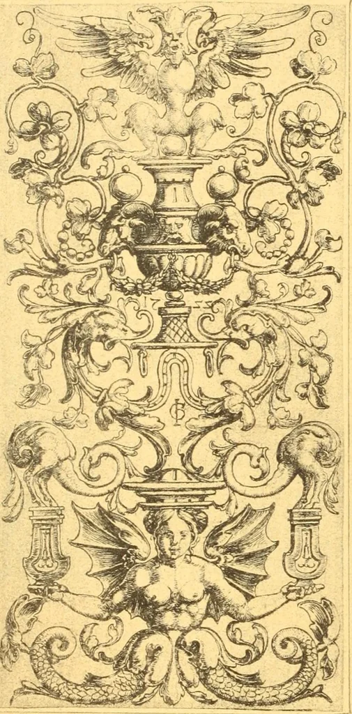 An illustration from Meister des ornamentstichs, eine auswahl aus vier jahrhunderten, 1900, leaf 189