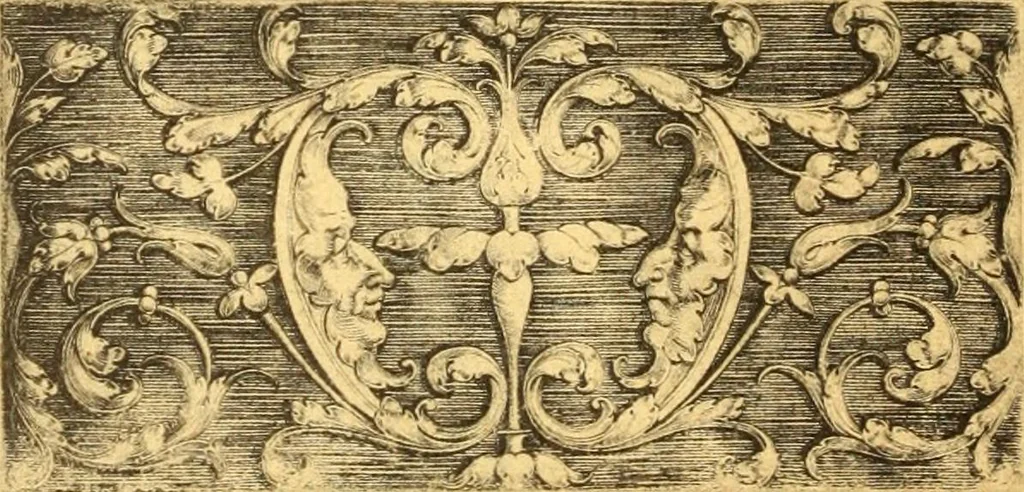 An illustration from Meister des ornamentstichs, eine auswahl aus vier jahrhunderten, 1900, leaf 189