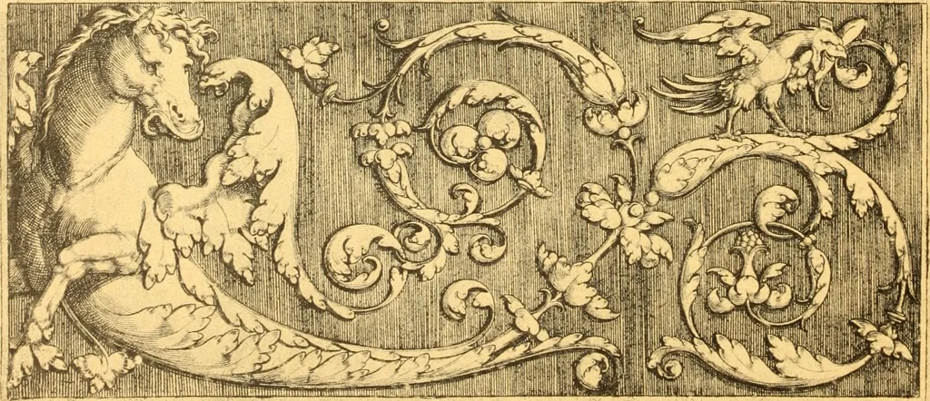 An illustration from Meister des ornamentstichs, eine auswahl aus vier jahrhunderten, 1900, leaf 189