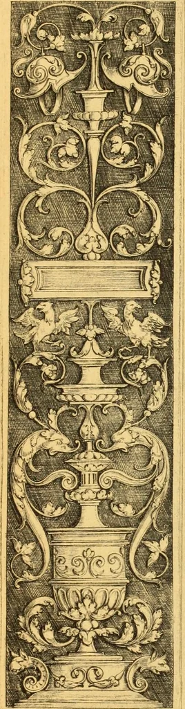 An illustration from Meister des ornamentstichs, eine auswahl aus vier jahrhunderten, 1900, leaf 190