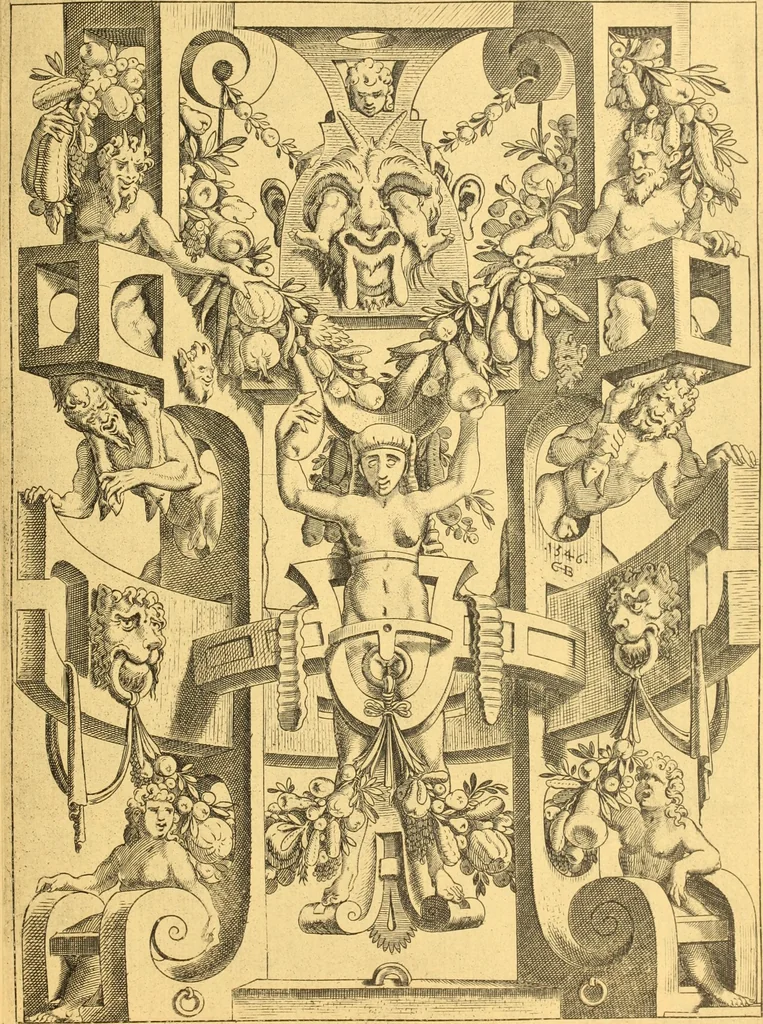 An illustration from Meister des ornamentstichs, eine auswahl aus vier jahrhunderten, 1900, leaf 196