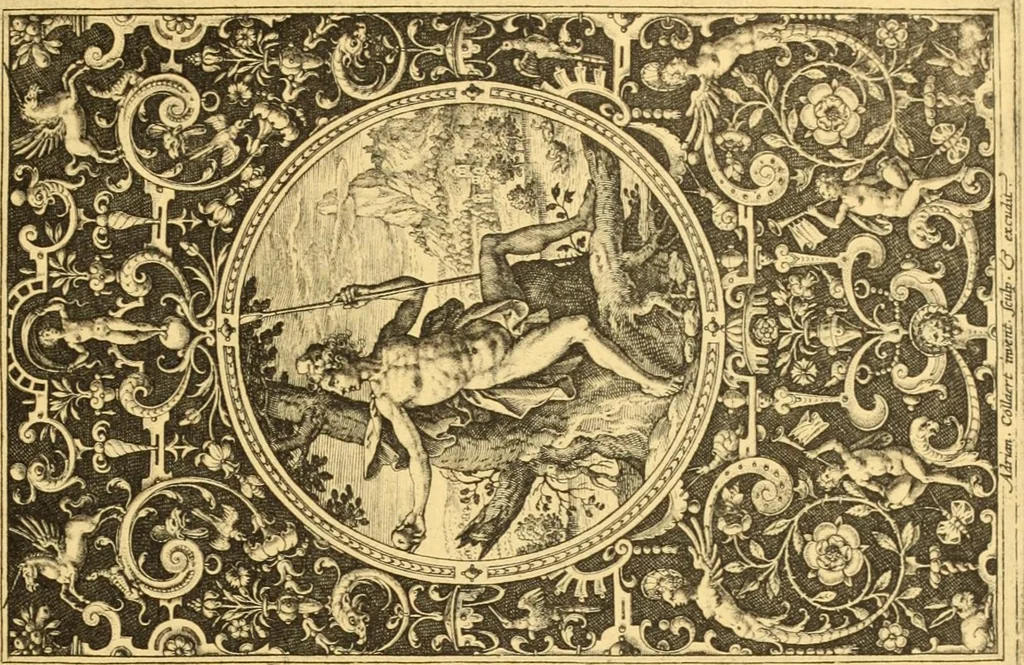 An illustration from Meister des ornamentstichs, eine auswahl aus vier jahrhunderten, 1900, leaf 204