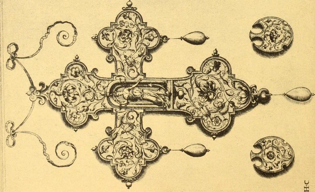 An illustration from Meister des ornamentstichs, eine auswahl aus vier jahrhunderten, 1900, leaf 205