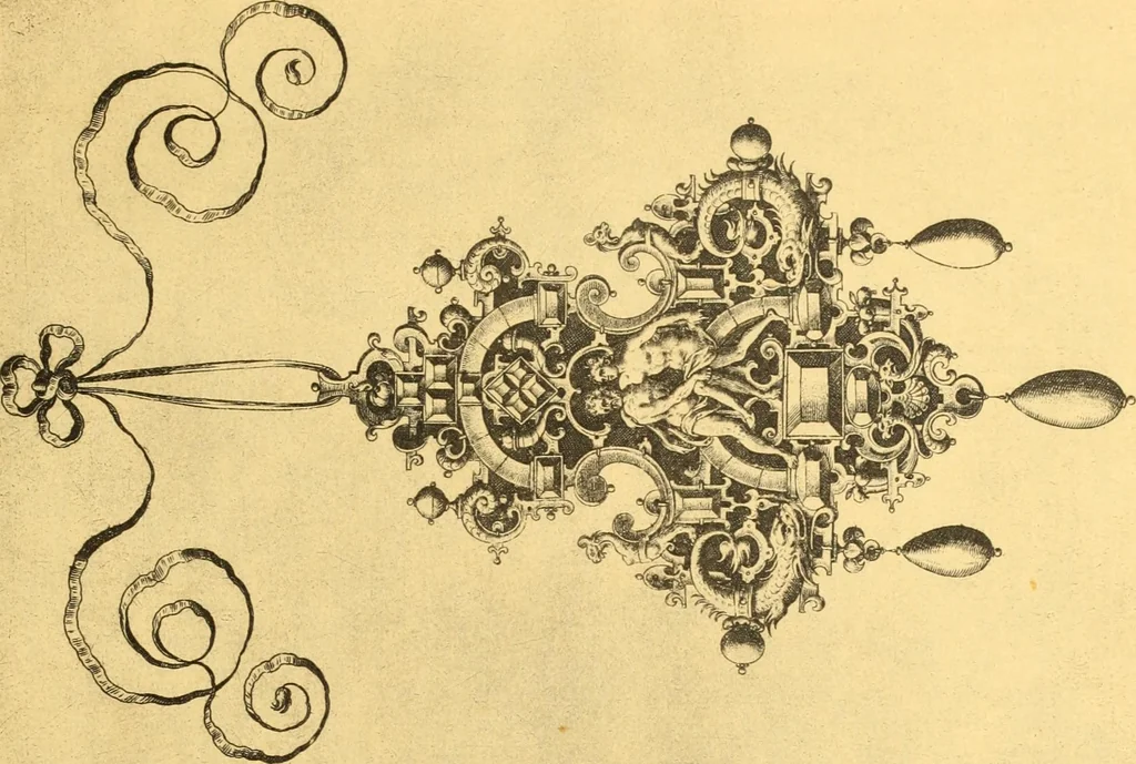 An illustration from Meister des ornamentstichs, eine auswahl aus vier jahrhunderten, 1900, leaf 206