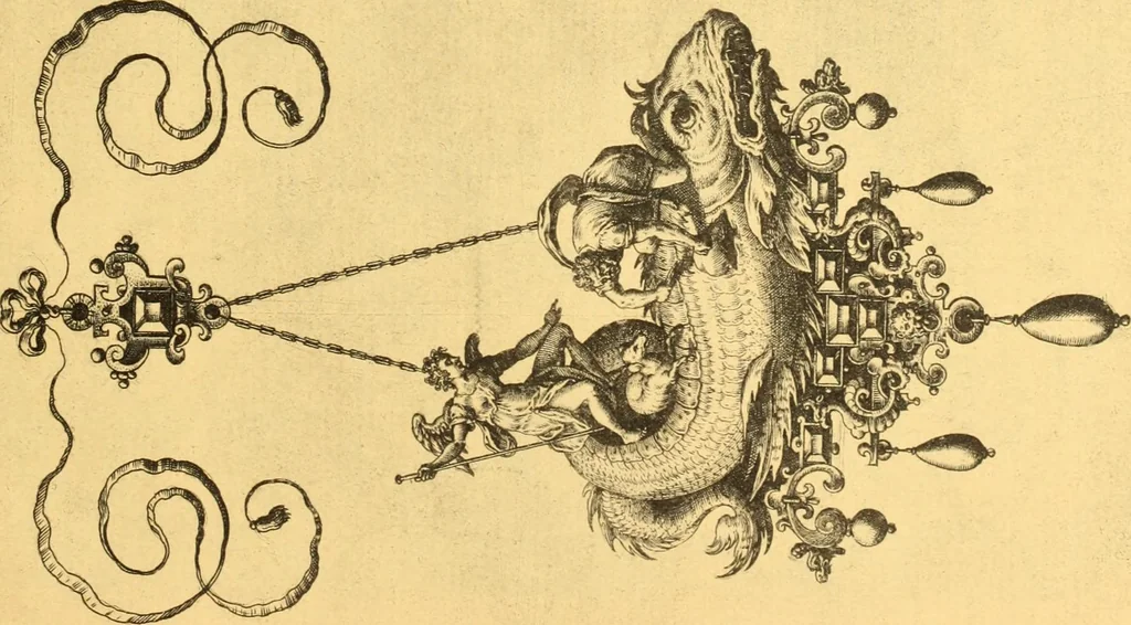 An illustration from Meister des ornamentstichs, eine auswahl aus vier jahrhunderten, 1900, leaf 206