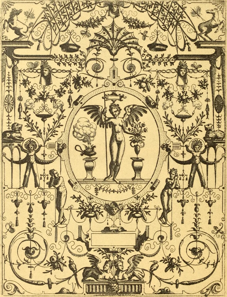 An illustration from Meister des ornamentstichs, eine auswahl aus vier jahrhunderten, 1900, leaf 207