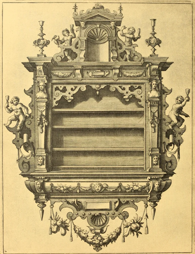 An illustration from Meister des ornamentstichs, eine auswahl aus vier jahrhunderten, 1900, leaf 209