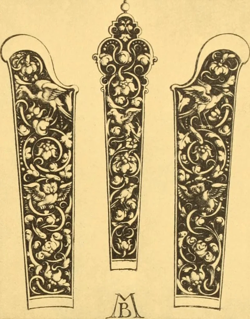 An illustration from Meister des ornamentstichs, eine auswahl aus vier jahrhunderten, 1900, leaf 220