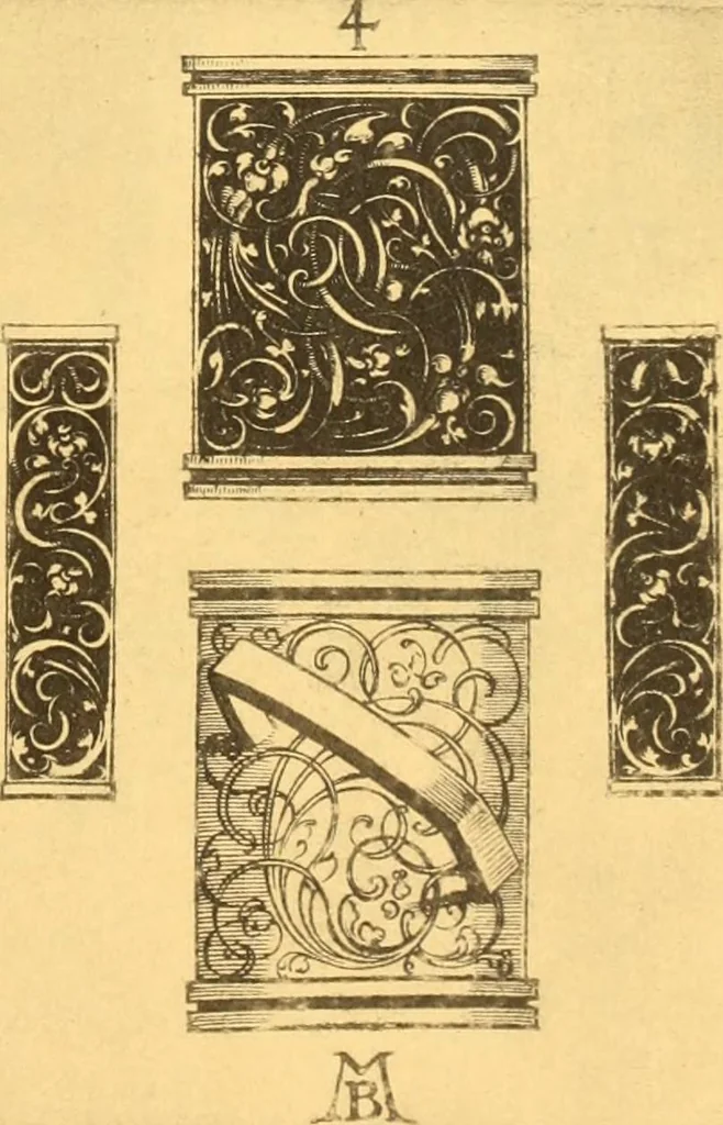 An illustration from Meister des ornamentstichs, eine auswahl aus vier jahrhunderten, 1900, leaf 220