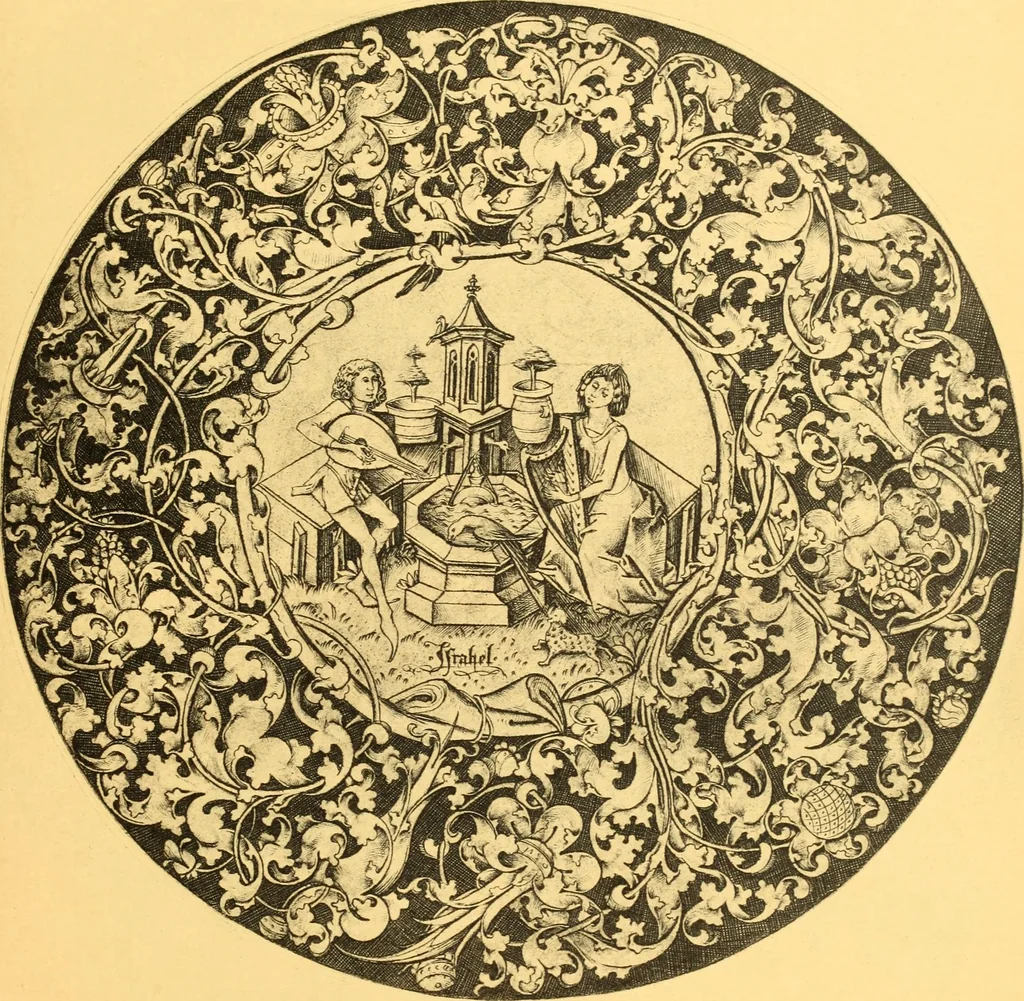 An illustration from Meister des ornamentstichs, eine auswahl aus vier jahrhunderten, 1900, leaf 24