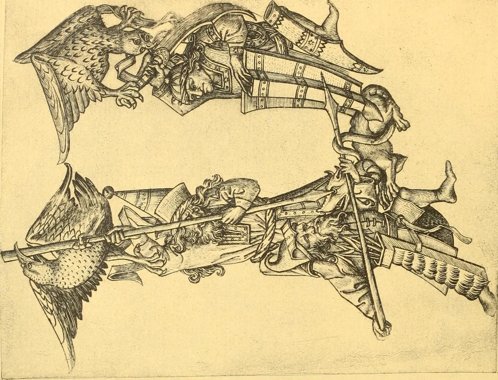 An illustration from Meister des ornamentstichs, eine auswahl aus vier jahrhunderten, 1900, leaf 25